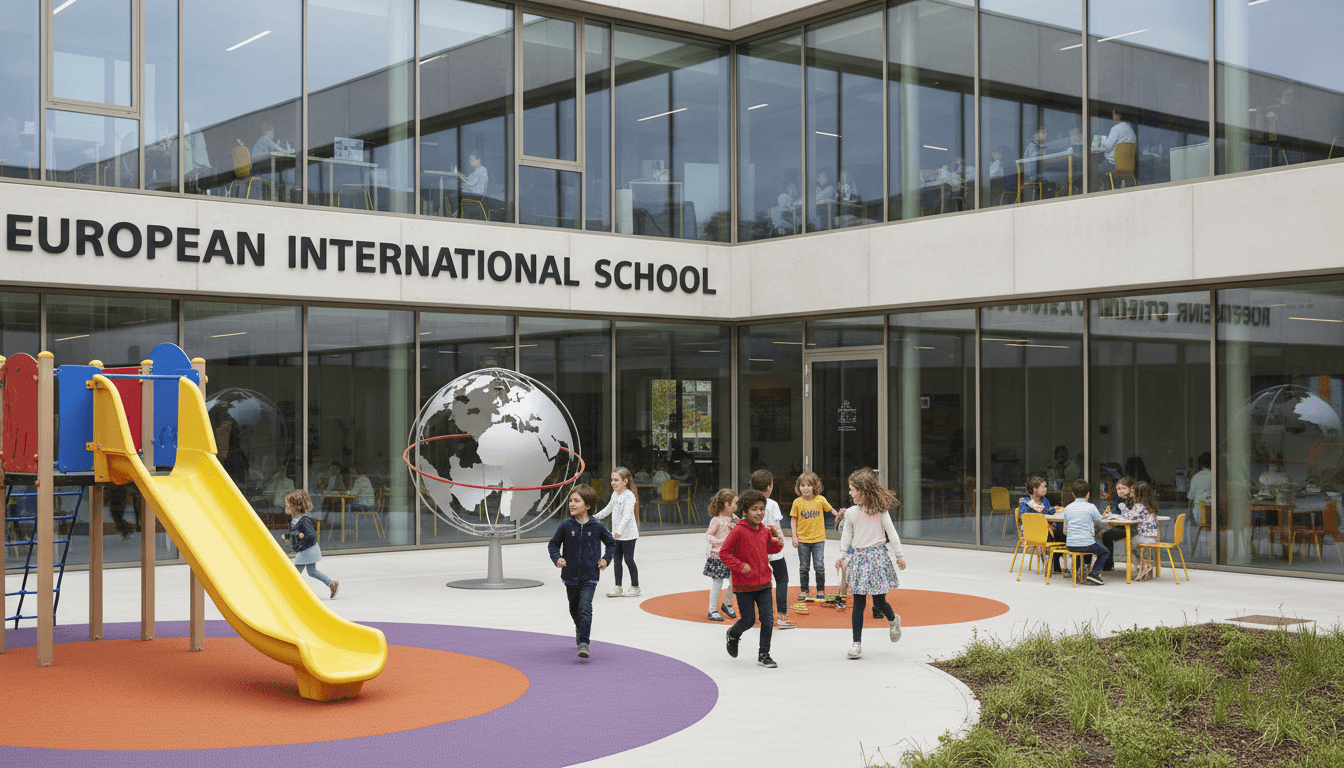 Escola internacional em Portugal com ambiente acolhedor