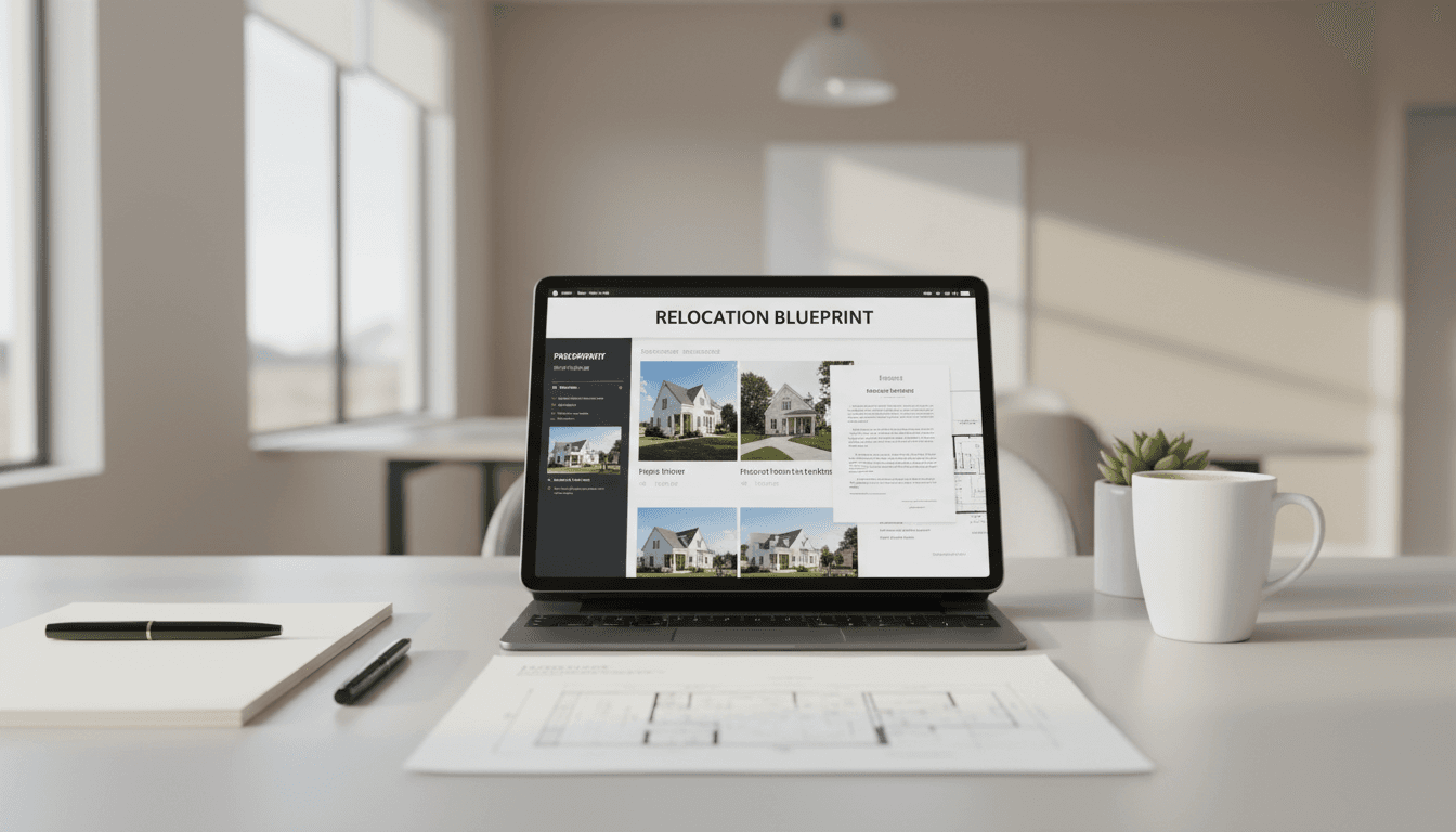 Organização digital de documentos de relocação